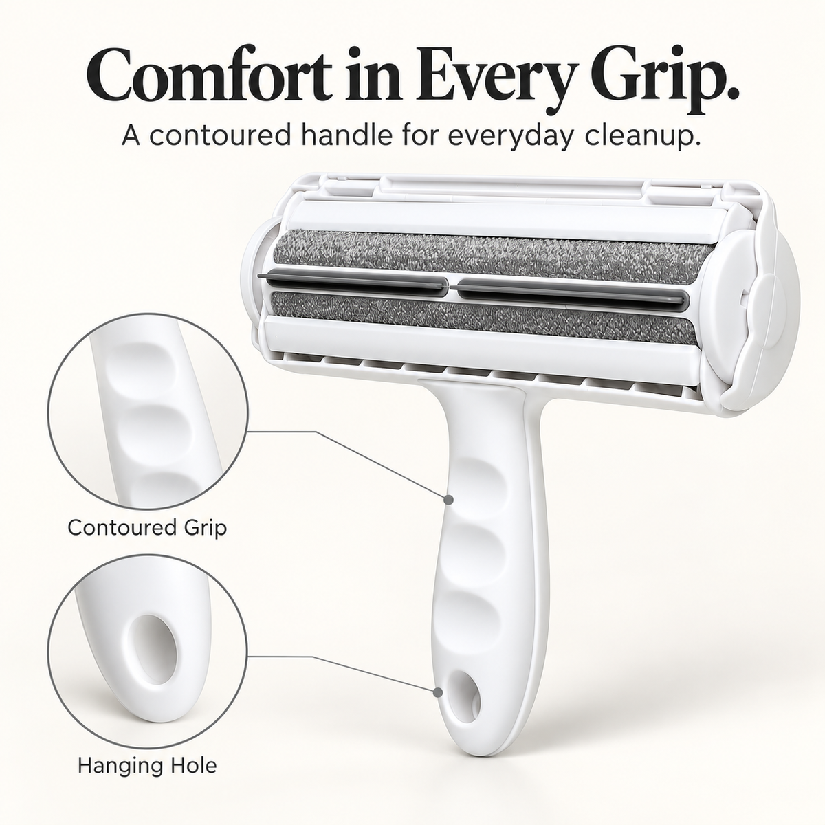 Mellow Habit Reusable Pet Hair Roller
